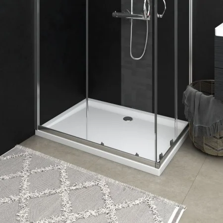 Plato de ducha rectangular ABS blanco 70x100 cm de vidaXL, Platos de ducha - Ref: Foro24-148906, Precio: 118,25 €, Descuento: %