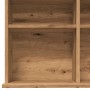 Mueble de CD madera de ingeniería roble artisan 100x23x89,5 cm de , Almacenamiento para CD y DVD - Ref: Foro24-856001, Precio...