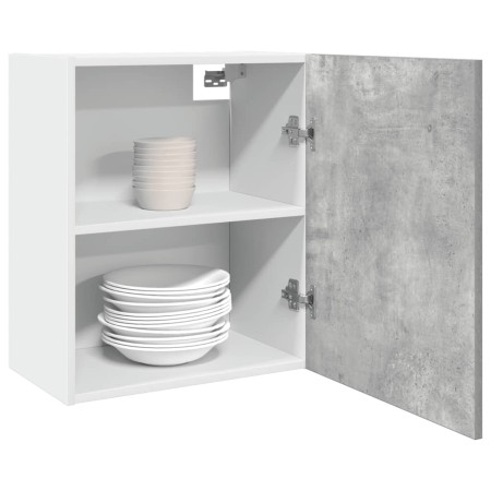 Armario colgante contrachapada gris hormigón 50x31x60 cm de , Armarios de cocina - Ref: Foro24-856106, Precio: 50,59 €, Descu...