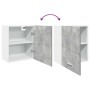 Armario colgante contrachapada gris hormigón 50x31x60 cm de , Armarios de cocina - Ref: Foro24-856106, Precio: 50,59 €, Descu...