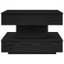 Mesa de centro giratoria 360 grados negro 50x50x34,5 cm de , Mesas de centro - Ref: Foro24-858471, Precio: 61,01 €, Descuento: %