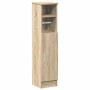 Mueble de baño con portarrollos roble Sonoma 20,5x22x90 cm de , Muebles de baño - Ref: Foro24-858499, Precio: 37,05 €, Descue...