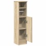 Mueble de baño con portarrollos roble Sonoma 20,5x22x90 cm de , Muebles de baño - Ref: Foro24-858499, Precio: 37,05 €, Descue...