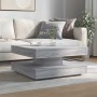 Mesa de centro giratoria 360 grados gris Sonoma 70x70x34,5 cm de , Mesas de centro - Ref: Foro24-858484, Precio: 83,02 €, Des...