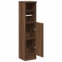 Mueble de baño con portarrollos roble marrón 20,5x22x90 cm de , Muebles de baño - Ref: Foro24-858503, Precio: 34,46 €, Descue...