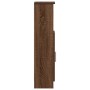 Mueble de baño con portarrollos roble marrón 20,5x22x90 cm de , Muebles de baño - Ref: Foro24-858503, Precio: 34,46 €, Descue...