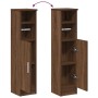 Mueble de baño con portarrollos roble marrón 20,5x22x90 cm de , Muebles de baño - Ref: Foro24-858503, Precio: 34,46 €, Descue...