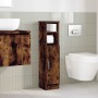 Mueble de baño con portarrollos roble ahumado 20,5x22x90 cm de , Muebles de baño - Ref: Foro24-858501, Precio: 33,58 €, Descu...
