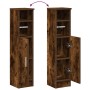 Mueble de baño con portarrollos roble ahumado 20,5x22x90 cm de , Muebles de baño - Ref: Foro24-858501, Precio: 33,58 €, Descu...