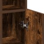 Mueble de baño con portarrollos roble ahumado 20,5x22x90 cm de , Muebles de baño - Ref: Foro24-858501, Precio: 33,58 €, Descu...