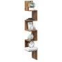 Estante de esquina de pared ingeniería envejecida 20x20x127,5cm de , Estantes y estanterías - Ref: Foro24-856614, Precio: 37,...