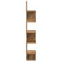 Estante de esquina de pared ingeniería envejecida 20x20x127,5cm de , Estantes y estanterías - Ref: Foro24-856614, Precio: 37,...