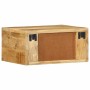 Mesitas de noche de pared 2 uds madera maciza de mango rugosa de , Mesitas de noche - Ref: Foro24-4017455, Precio: 147,04 €, ...
