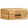 Mesitas de noche de pared 2 uds madera maciza de acacia de , Mesitas de noche - Ref: Foro24-4017457, Precio: 122,83 €, Descue...