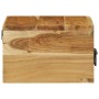 Mesitas de noche de pared 2 uds madera maciza de acacia de , Mesitas de noche - Ref: Foro24-4017457, Precio: 122,83 €, Descue...