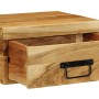 Mesitas de noche de pared 2 uds madera maciza de acacia de , Mesitas de noche - Ref: Foro24-4017457, Precio: 122,83 €, Descue...