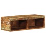 Mueble de TV de pared madera maciza reciclada 60x30x19 cm de , Almacenamiento para CD y DVD - Ref: Foro24-4017474, Precio: 52...