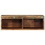 Mueble de TV de pared madera maciza reciclada 60x30x19 cm de , Almacenamiento para CD y DVD - Ref: Foro24-4017474, Precio: 52...