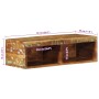 Mueble de TV de pared madera maciza reciclada 60x30x19 cm de , Almacenamiento para CD y DVD - Ref: Foro24-4017474, Precio: 52...