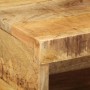 Mueble de TV de pared madera maciza de mango rugosa 80x30x19 cm de , Almacenamiento para CD y DVD - Ref: Foro24-4017476, Prec...