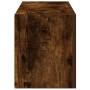 Mueble de pared baño madera ingeniería roble ahumado 60x25x30cm de , Tocadores de baño - Ref: Foro24-860062, Precio: 47,65 €,...