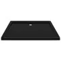 Plato de ducha rectangular negro ABS 80x100 cm de vidaXL, Platos de ducha - Ref: Foro24-148912, Precio: 112,45 €, Descuento: %