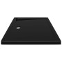 Plato de ducha rectangular negro ABS 80x100 cm de vidaXL, Platos de ducha - Ref: Foro24-148912, Precio: 108,55 €, Descuento: %