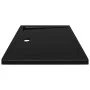 Plato de ducha rectangular negro ABS 80x100 cm de vidaXL, Platos de ducha - Ref: Foro24-148912, Precio: 112,45 €, Descuento: %