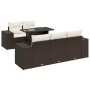 Set sofás de jardín 6 piezas y cojines ratán sintético marrón de , Conjuntos de jardín - Ref: Foro24-3326734, Precio: 522,05 ...