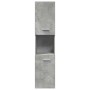 Juego muebles de baño 4 pzas madera contrachapada gris hormigón de , Muebles de baño - Ref: Foro24-3324875, Precio: 181,09 €,...