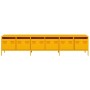 Mueble TV acero laminado en frío amarillo mostaza 202x39x43,5cm de , Muebles TV - Ref: Foro24-3307152, Precio: 212,77 €, Desc...