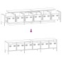 Mueble TV acero laminado en frío amarillo mostaza 202x39x43,5cm de , Muebles TV - Ref: Foro24-3307152, Precio: 212,77 €, Desc...