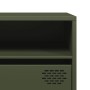 Mueble TV acero laminado en frío verde oliva 202x39x43,5 cm de , Muebles TV - Ref: Foro24-3307159, Precio: 219,58 €, Descuent...