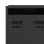 Aparador de acero laminado en frío negro 135x39x73,5 cm de , Aparadores - Ref: Foro24-3307167, Precio: 213,01 €, Descuento: %