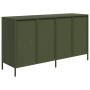 Aparador de acero laminado en frío verde oliva 135x39x73,5 cm de , Aparadores - Ref: Foro24-3307165, Precio: 192,66 €, Descue...
