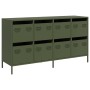 Aparador de acero laminado en frío verde oliva 135x39x73,5 cm de , Aparadores - Ref: Foro24-3307171, Precio: 224,27 €, Descue...