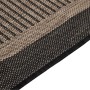 Alfombra de exterior de tejido plano marrón oscuro 120x170 cm de , Alfombras - Ref: Foro24-340844, Precio: 43,72 €, Descuento: %