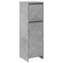 Armario de baño madera contrachapada gris 30x30x95 cm de , Muebles de baño - Ref: Foro24-856060, Precio: 41,50 €, Descuento: %