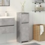 Armario de baño madera contrachapada gris 30x30x95 cm de , Muebles de baño - Ref: Foro24-856060, Precio: 41,50 €, Descuento: %