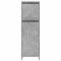 Armario de baño madera contrachapada gris 30x30x95 cm de , Muebles de baño - Ref: Foro24-856060, Precio: 41,50 €, Descuento: %