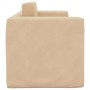 Sofá cama de niños 2 plazas felpa suave crema de , Mobiliario para bebés y niños pequeños - Ref: Foro24-357037, Precio: 57,17...