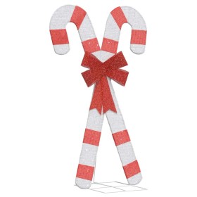 Decoración Navideña Bastón de Caramelo 50 LEDs blanco cálido de , Luces de Navidad - Ref: Foro24-4019484, Precio: 45,87 €, De...