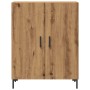 Aparador de madera de ingeniería roble artisan 69,5x34x90 cm de , Aparadores - Ref: Foro24-857180, Precio: 92,18 €, Descuento: %