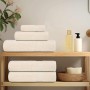 Toallas de sauna 2 uds 100% algodón crema 80x200 cm 360 gsm de , Toallas - Ref: Foro24-137007, Precio: 35,96 €, Descuento: %