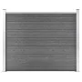 Graues WPC-Zaunelement 180x146 cm von vidaXL, Zaunpaneele - Ref: Foro24-148982, Preis: 253,83 €, Rabatt: %
