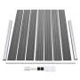 Panel de valla WPC gris 180x146 cm de vidaXL, Paneles de vallas - Ref: Foro24-148982, Precio: 243,39 €, Descuento: %