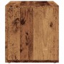 Caja de almacenaje madera de ingeniería envejecida 69,5x34x36cm de , Almacenamiento para CD y DVD - Ref: Foro24-855786, Preci...