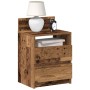 Mesilla de noche con 2 cajones madera vieja 40x33x60 cm de , Mesitas de noche - Ref: Foro24-858574, Precio: 56,93 €, Descuent...