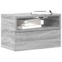 Mesitas de noche de pared 2 uds gris sonoma 45x26x28,5 cm de , Mesitas de noche - Ref: Foro24-858607, Precio: 70,11 €, Descue...