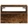 Mesitas de noche de pared 2uds color roble ahumado 45x26x28,5cm de , Mesitas de noche - Ref: Foro24-858605, Precio: 64,09 €, ...